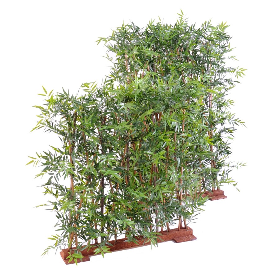 BAMBOO JAPANESE PLAST DENSE UV RESISTANT HEDGE BASE 90