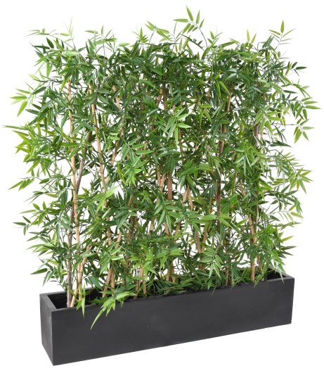 BAMBOO JAPANESE PLAST DENSE UV HEDGE IN WINDOW BOX