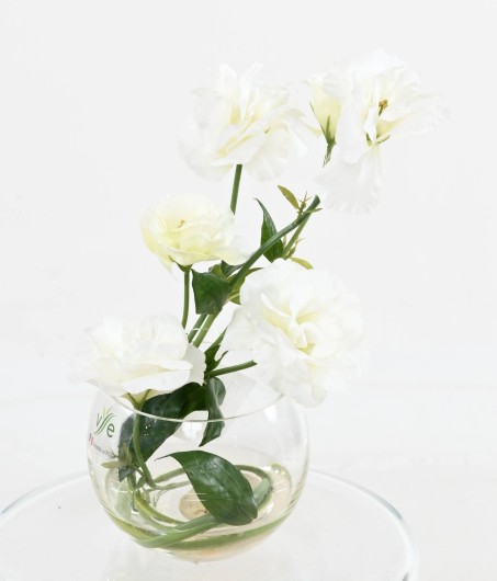 LISIANTHUS CENTREPIECE