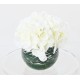 WHITE HYDRANGEA CENTREPIECE