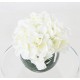 WHITE HYDRANGEA CENTREPIECE