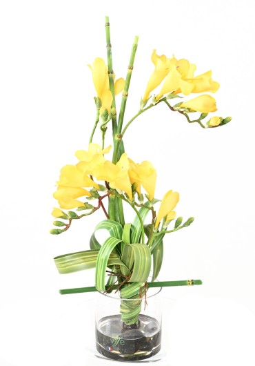 YELLOW FREESIA BOUQUET