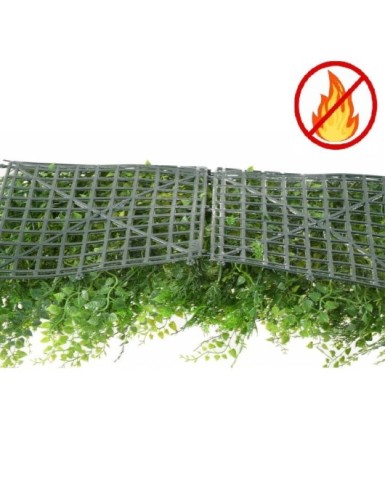 GREEN WALL MIXED FERN BACKGROUND 50*50 FR - Fire Resistant