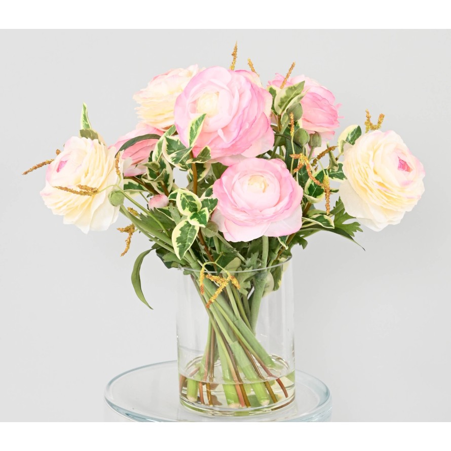 BOUQUET RENONCULE VASE