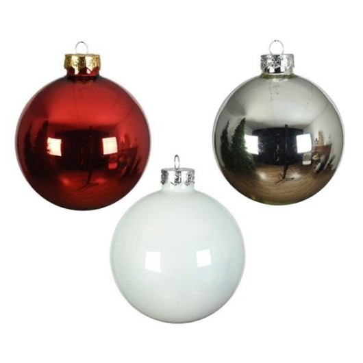 MIXED GLASS BALL (box of 16)