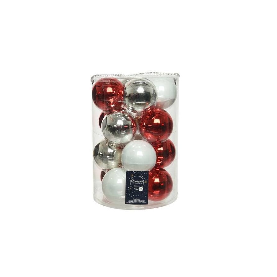 MIXED GLASS BALL (box of 16)