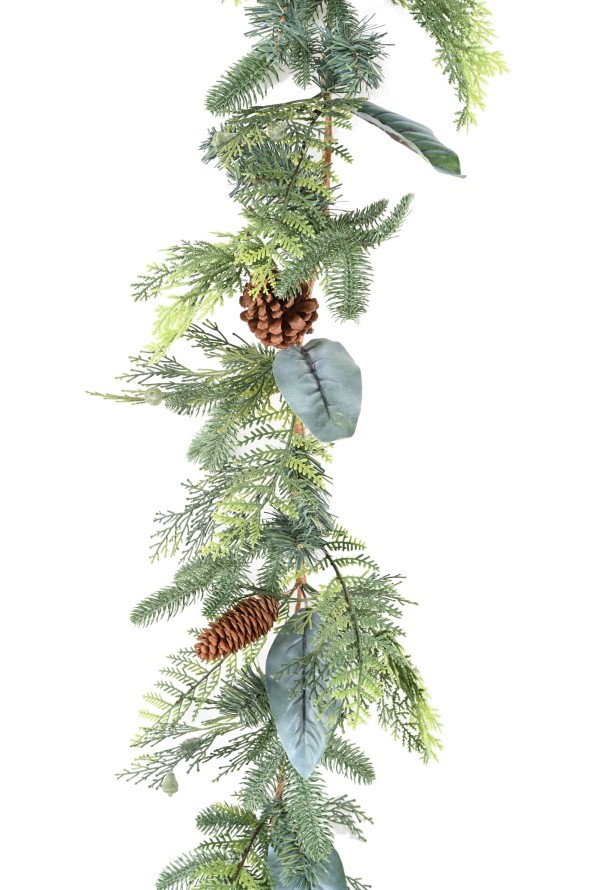 NATURAL PINE CONE GARLAND