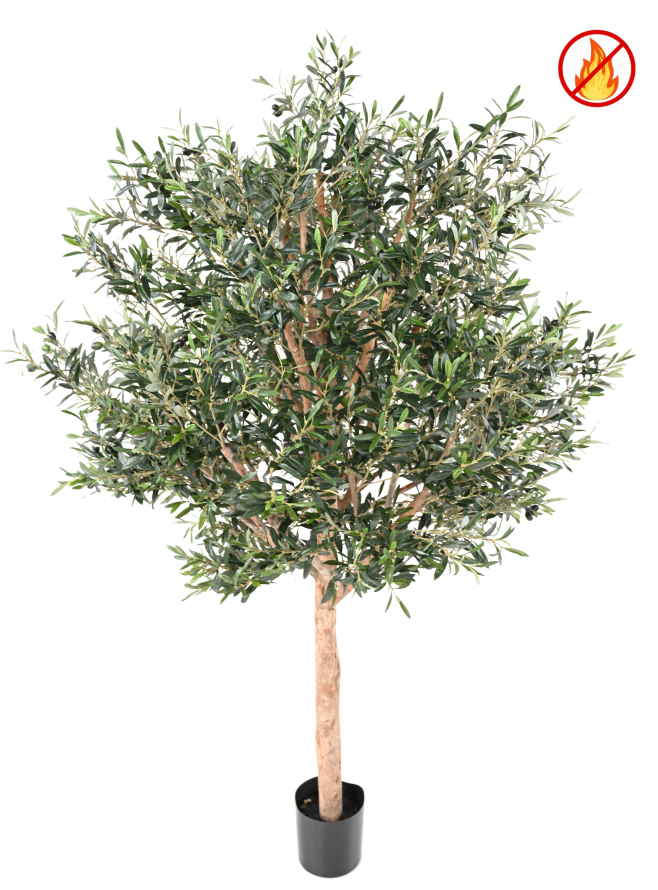 210 CM WIDE HEAD - Fire Resistant ARTIFICIAL OLIVE TREE