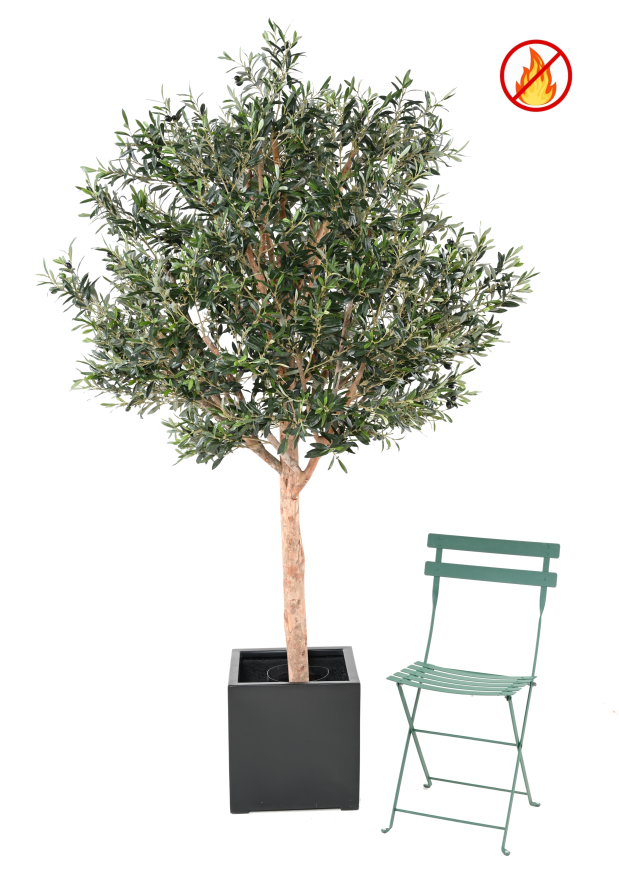 210 CM WIDE HEAD - Fire Resistant ARTIFICIAL OLIVE TREE