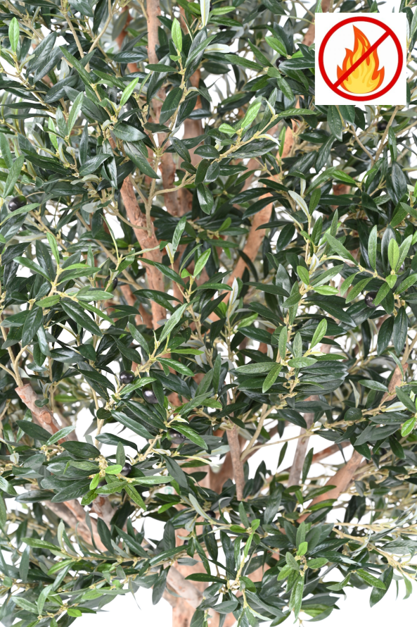 210 CM WIDE HEAD - Fire Resistant ARTIFICIAL OLIVE TREE