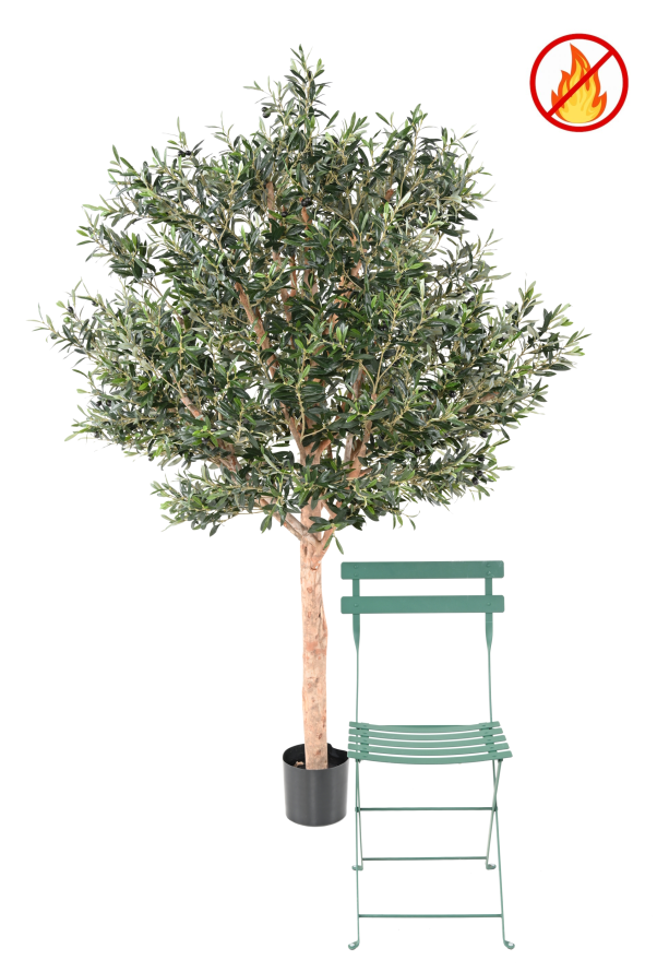 210 CM WIDE HEAD - Fire Resistant ARTIFICIAL OLIVE TREE