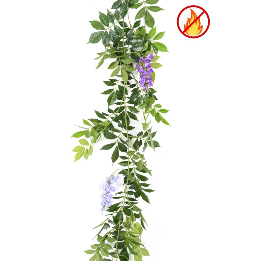 WISTERIA GARLAND NEW 180 FR - Fire Resistant