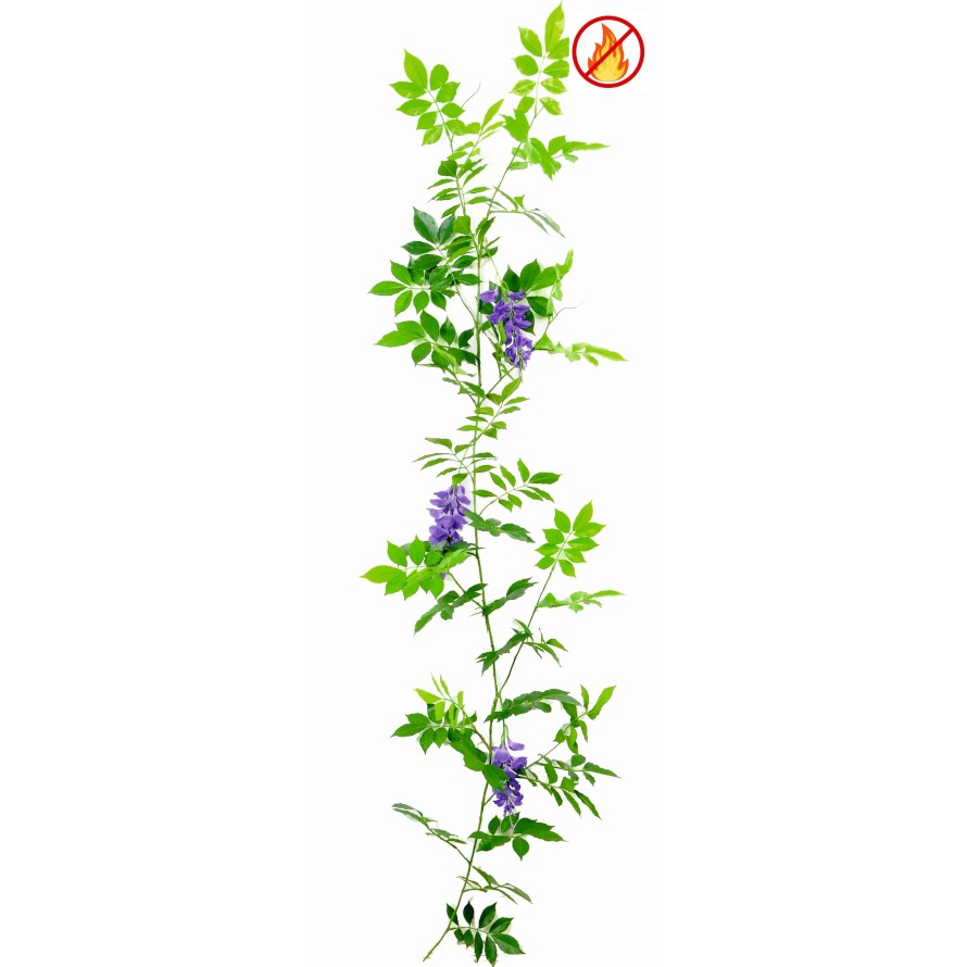 WISTERIA GARLAND NEW 180 FR - Fire Resistant