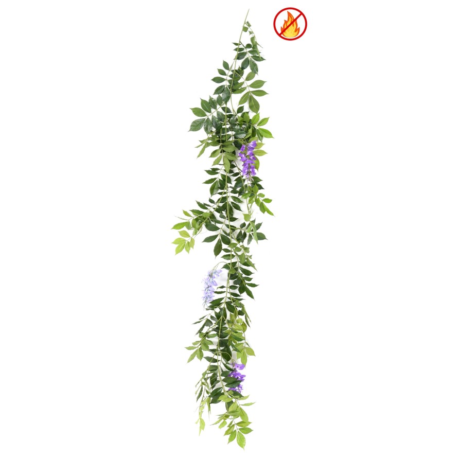 WISTERIA GARLAND NEW 180 FR - Fire Resistant