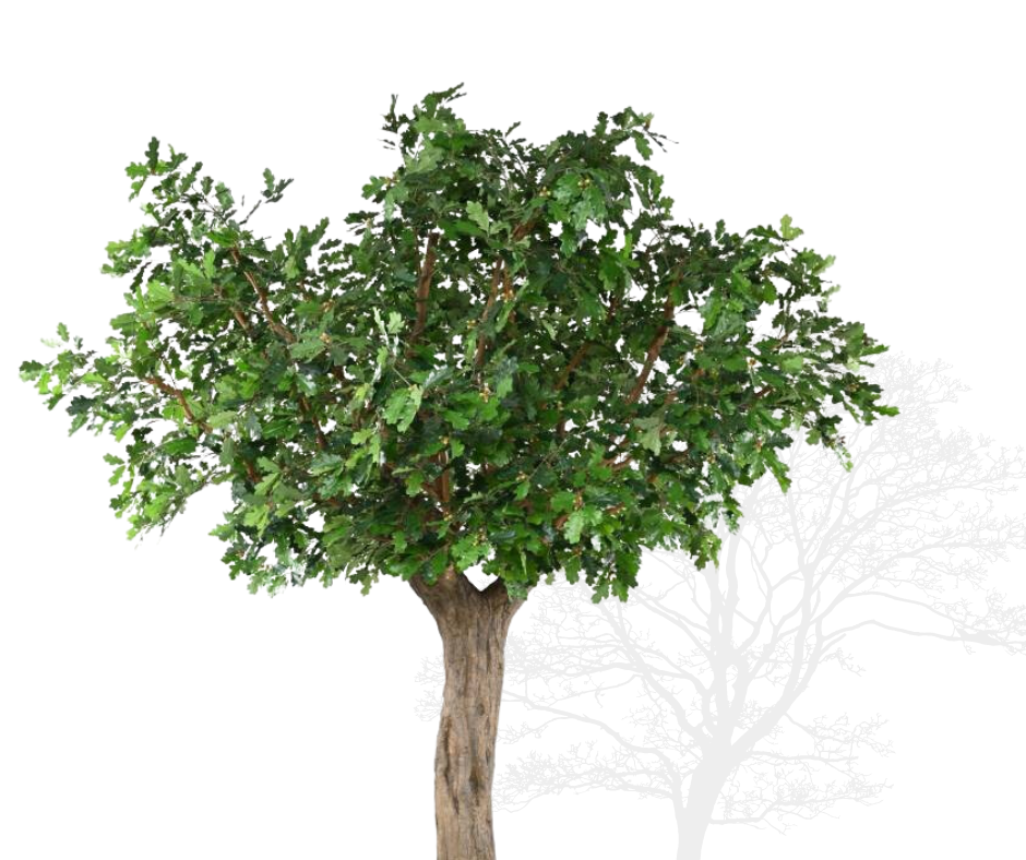 Selection of quality artificial shrubs and trees